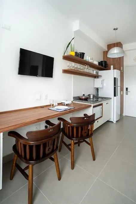 Studio Em Pinheiros - 2 Quadras Da Faria Lima E Vila Madalena Sao Paulo Apartment